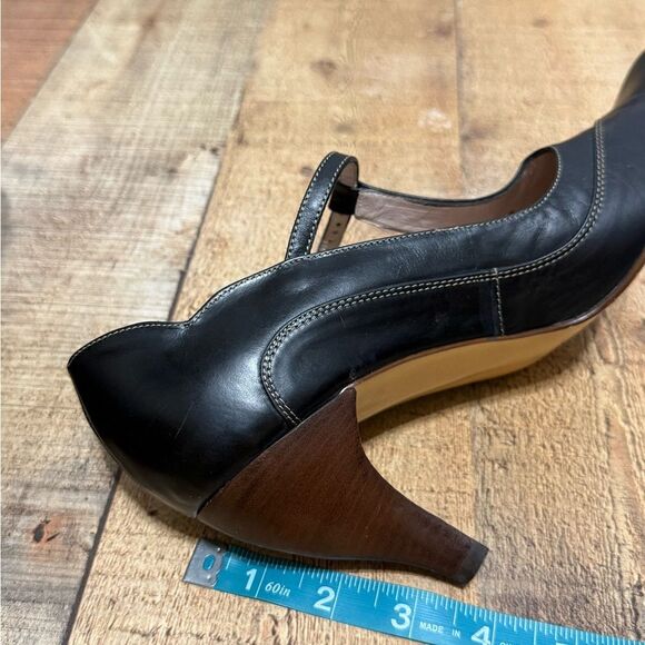 John Fluevog TeaPots Sencha Mary janes black leather size 10.5 - Picture 7 of 14